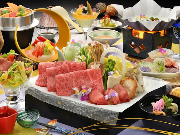 【エコノミー】雲海しゃぶしゃぶ会席<黒毛和牛と牛タンしゃぶしゃぶなど>仙台名物を堪能