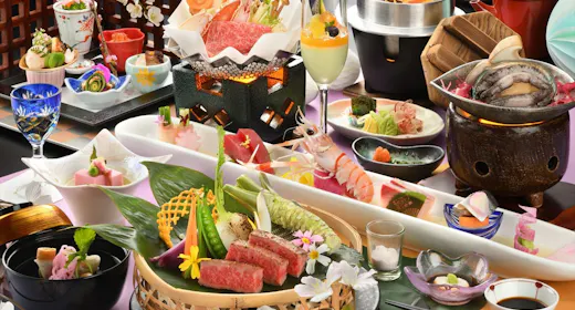 【早割30】最大32,200円OFF!らん亭膳 厳選味覚を堪能 <最大21時間ステイの特典付き>
