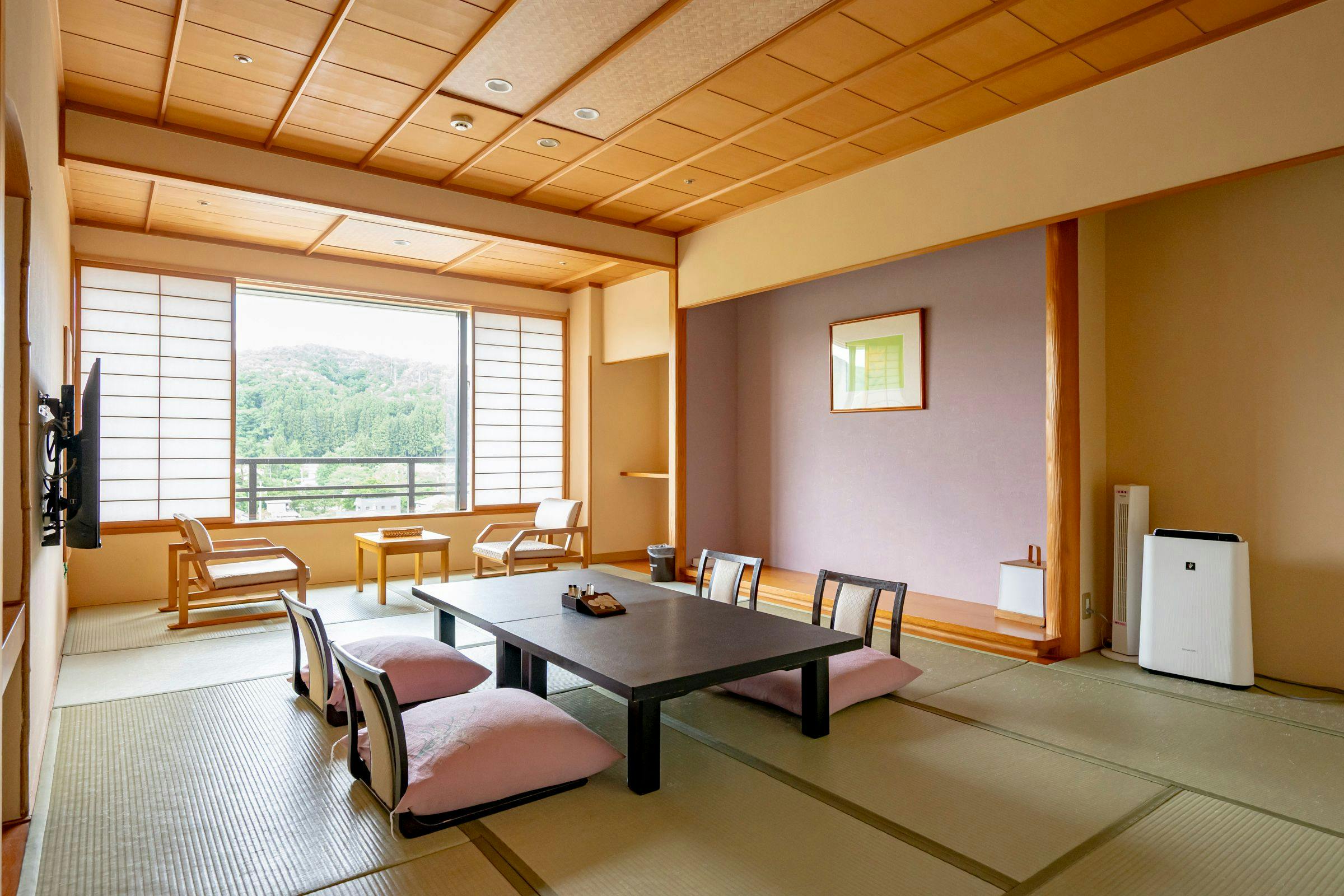 純和室10畳＜秋保温泉郷を一望＞