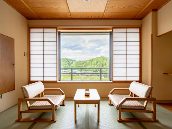 純和室10畳<秋保温泉郷を一望>