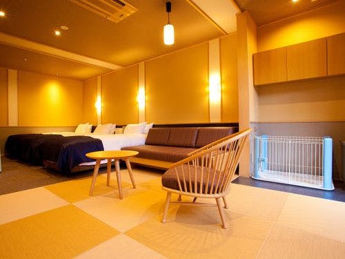 ペット専用・露天風呂付洋室「みなも」