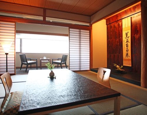 お部屋から眺める海の景色が最高。