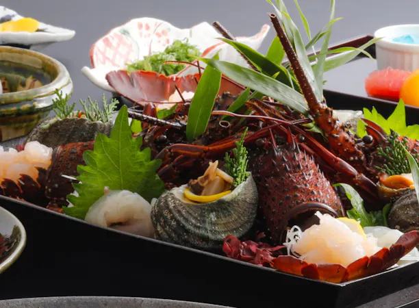 淡路3年とらふぐ&伊勢海老&淡路牛会席