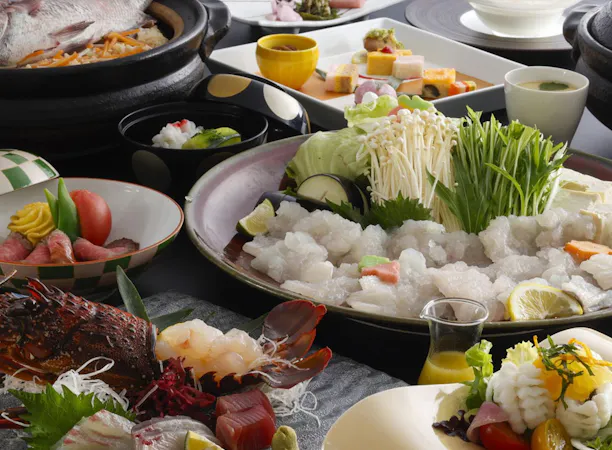 海幸三昧夏会席(会場食)