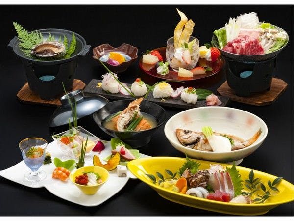 【美覚特選～量より質を重視～】＜のどぐろ＆あわび＆ワタリガニ＞など高級食材の“いいとこどり”