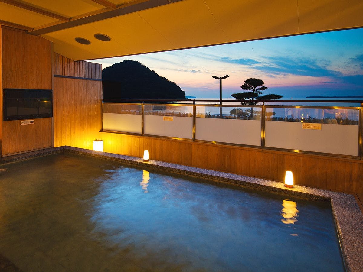 ■夕景の湯■