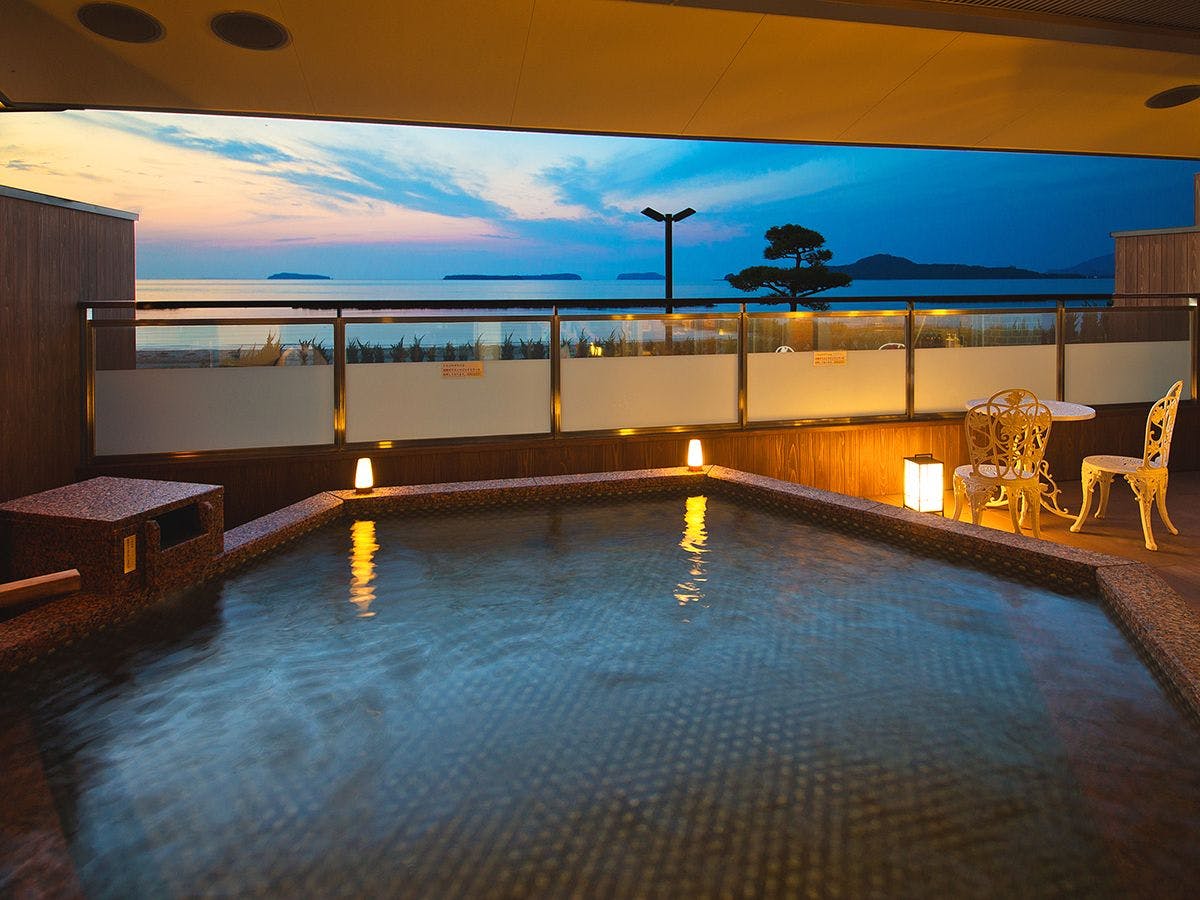 ■夕景の湯■