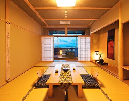 【天然温泉 露天風呂付 和室10畳】