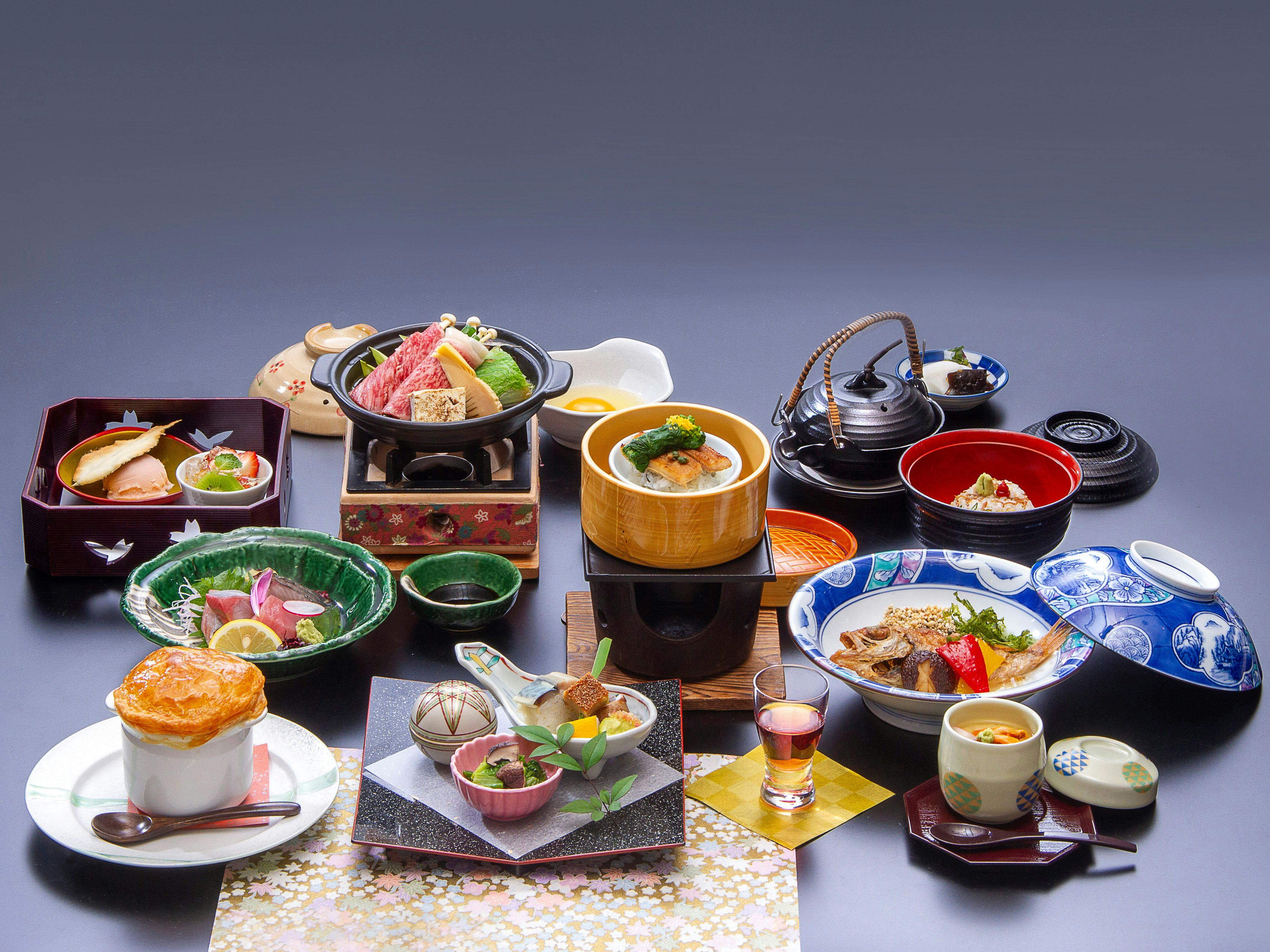 【Musim Semi 2026 ◆ Kaiseki memuaskan dengan cita rasa musiman khas Shimane dan San’in】