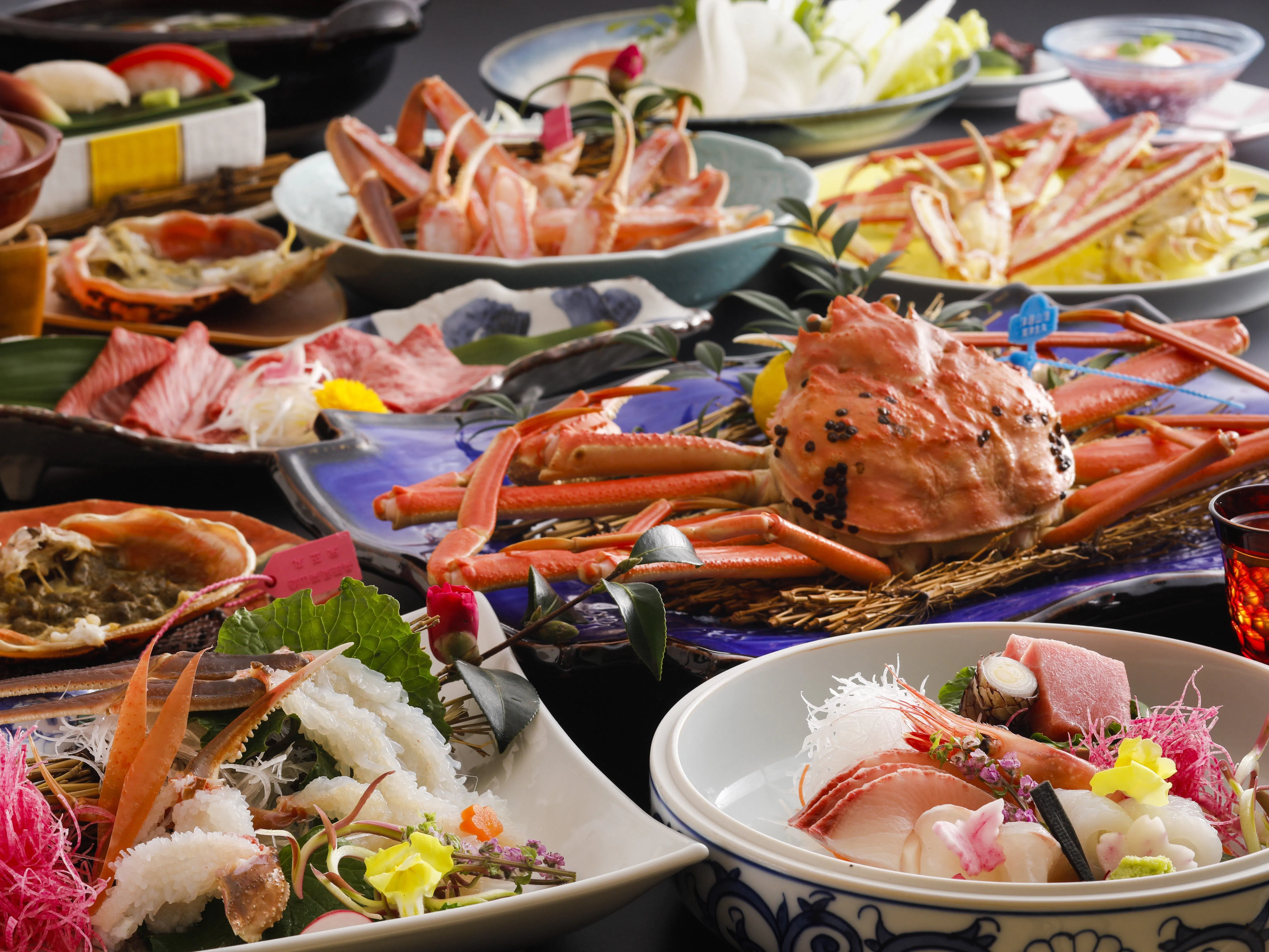 【冬・お料理】地物活松葉蟹厳選プレミアム