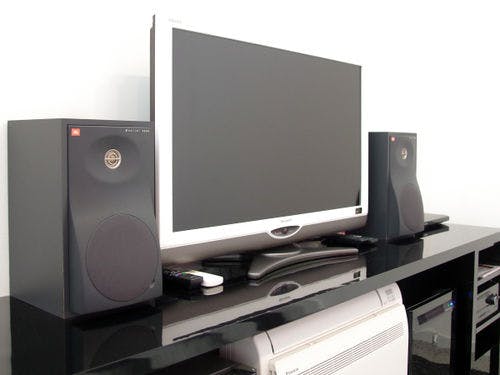 全室にTV、BDプレーヤー、CDオーディオ