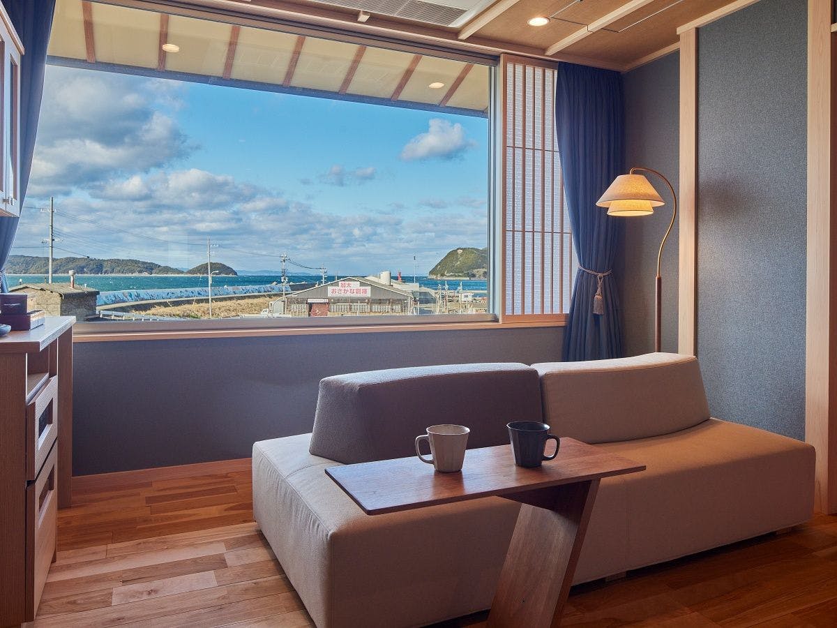 【新客室Hタイプ】お部屋からの眺め。