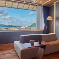 【新客室Hタイプ】お部屋からの眺め。