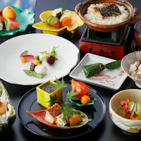 夏のデラックス会席 一例