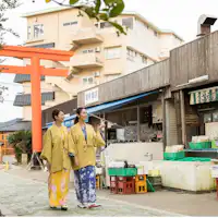 淡島神社の参道