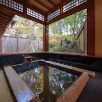 露天風呂付き客室「高砂」露天風呂