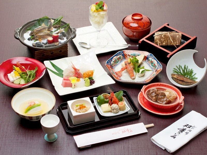 ตัวอย่างอาหารที่คาวะ