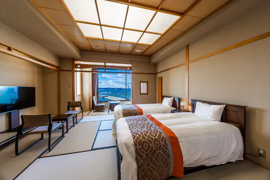 和ベッド客室(海側)【禁煙】