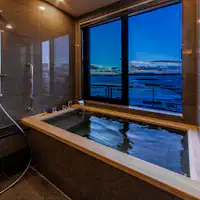 半露天風呂付デザイン客室「藍~Ai~」