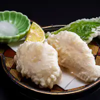 ふぐの白子天ぷら