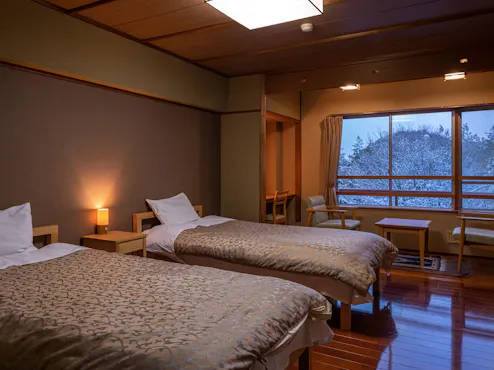 木のぬくもりがやさしいツイン