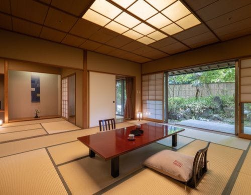 露天風呂付客室　特富士