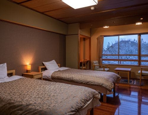 木のぬくもりがやさしいツイン