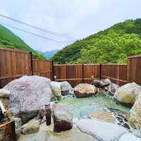 2023年7月にオープンした貸切露天風呂