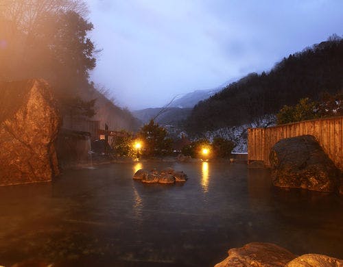 穂高荘山のホテル