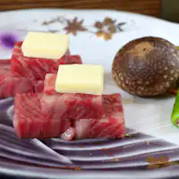 *ชุดอาหารฮิดะกิว◆สเต็กฮิดะกิวคำเดียว