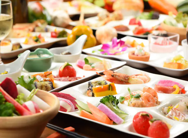 夕食バイキング