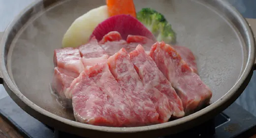 しまね和牛鉄板焼き付き「ごっつお」バイキング~しまね和牛の旨みをご一緒に堪能!
