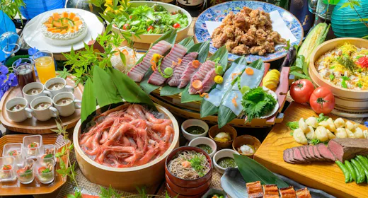 【館内利用券1000円付】館内施設で使える利用券~ご夕食は山陰まるごとバイキング~