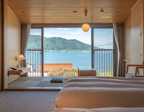 【海側和洋室】天橋立を一望の海側和洋室