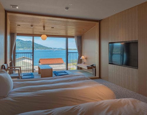 【海側和洋室】天橋立を一望の海側和洋室