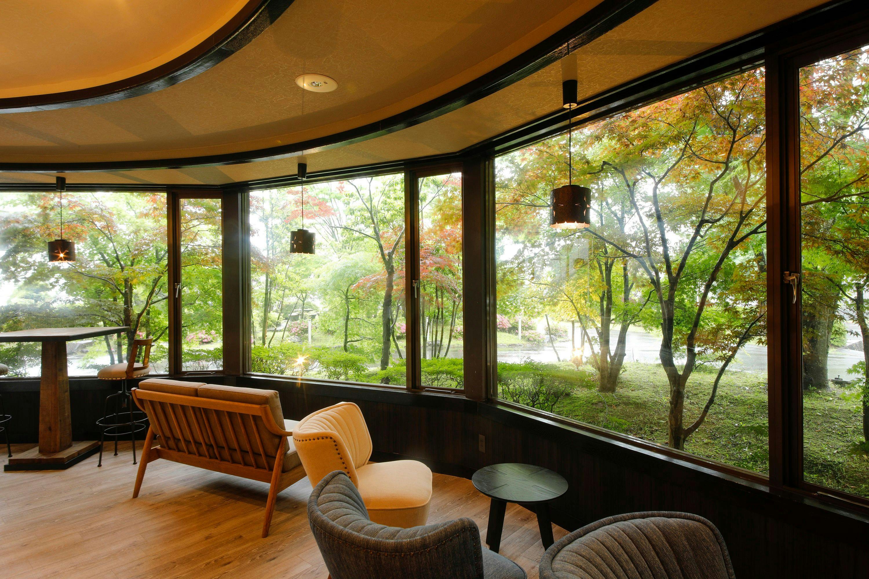 2018年7月にできた当館の「book cafe」