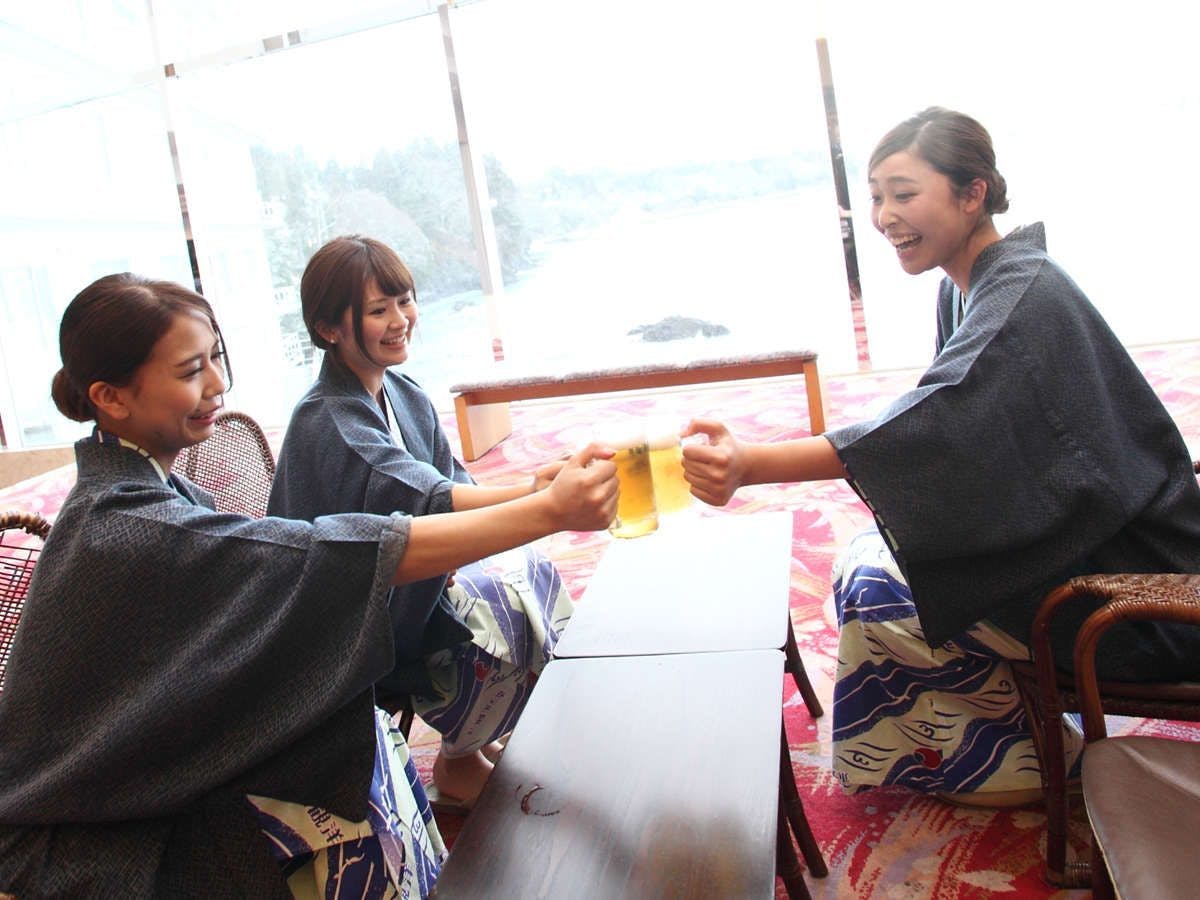 ＜平日限定＞【ビール祭りプラン】夕食時・湯上り処・レストランでのビール飲み放題特典付