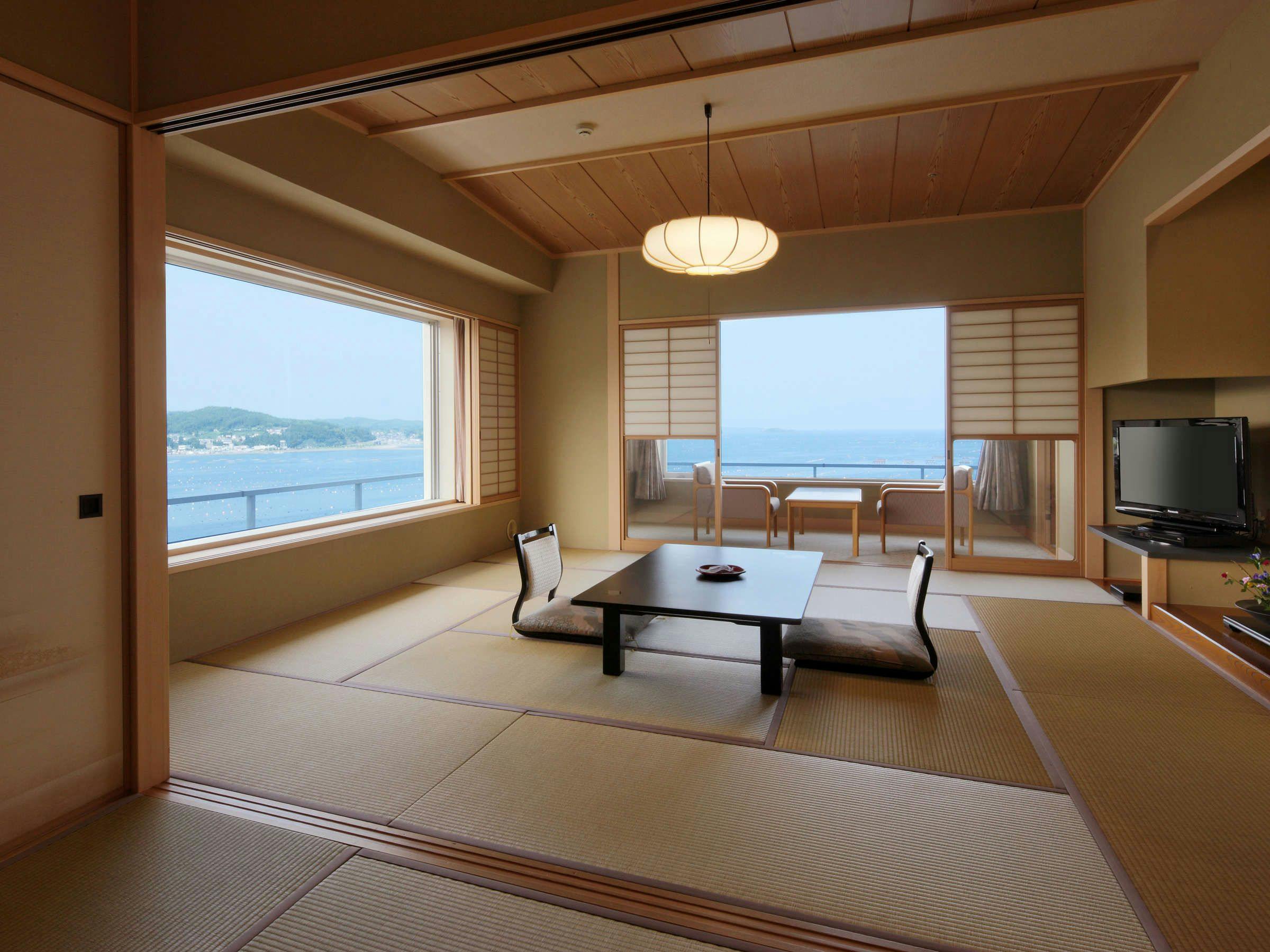 南三陸ホテル観洋 - 【 絶景プラン 】海景色の眺望を存分に楽しめる