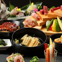 鹿児島極上うなぎと薩摩三大黒肉の溶岩焼き