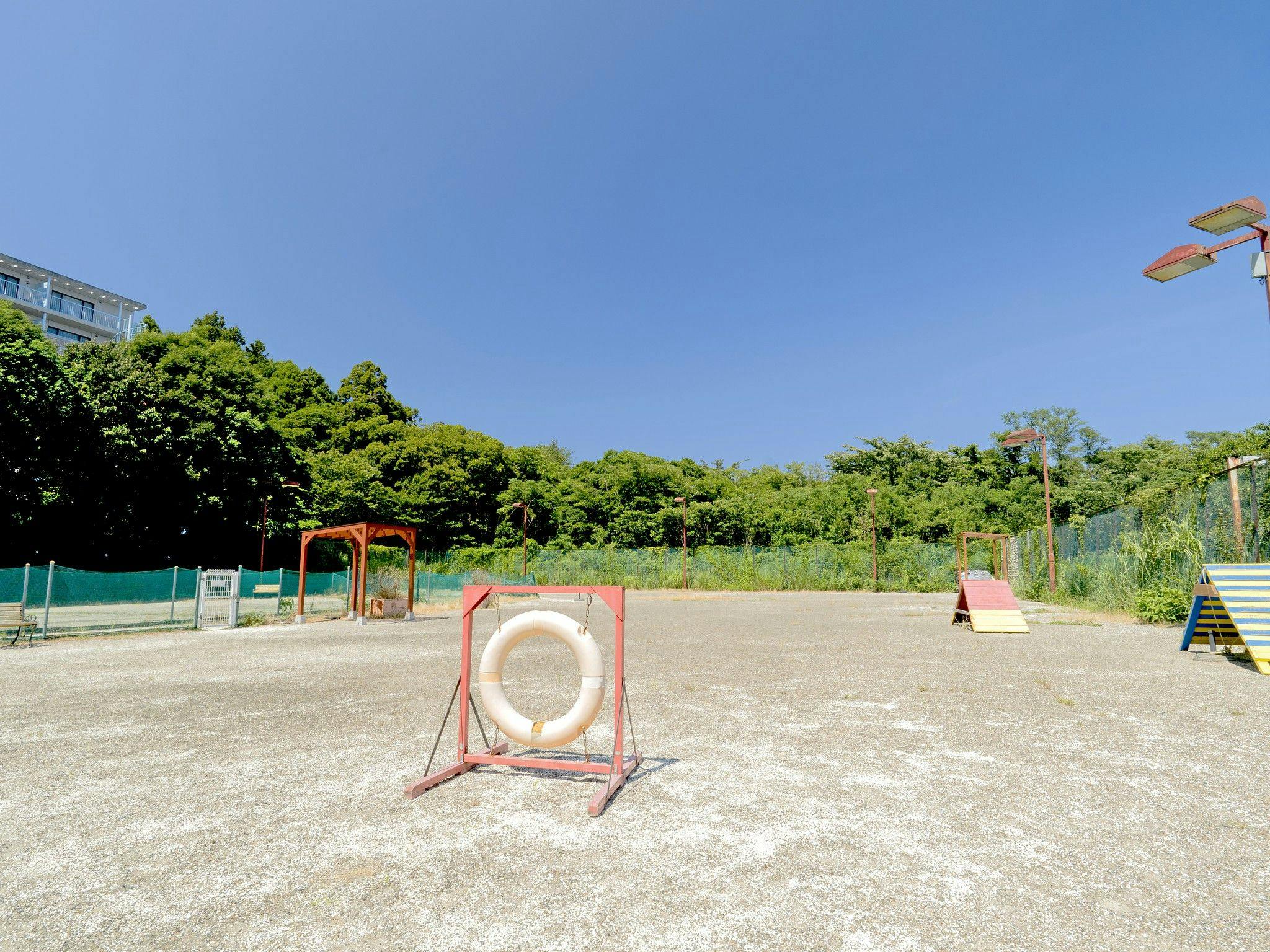 敷地内dog park