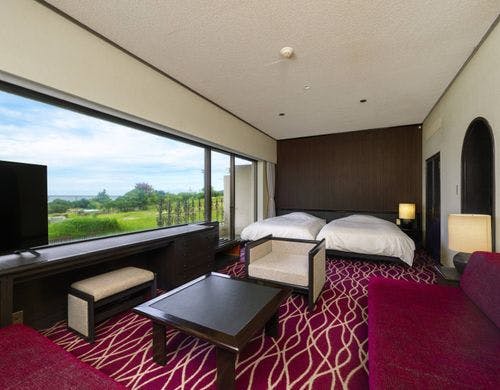 角島大橋側　オーシャンビュー洋室(禁煙)