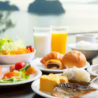 朝食バイキング