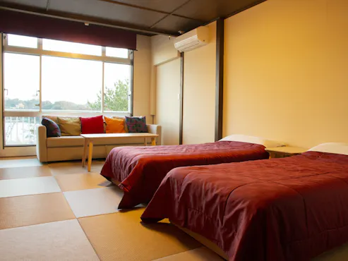 【朱の海】12畳ツインベッドルーム