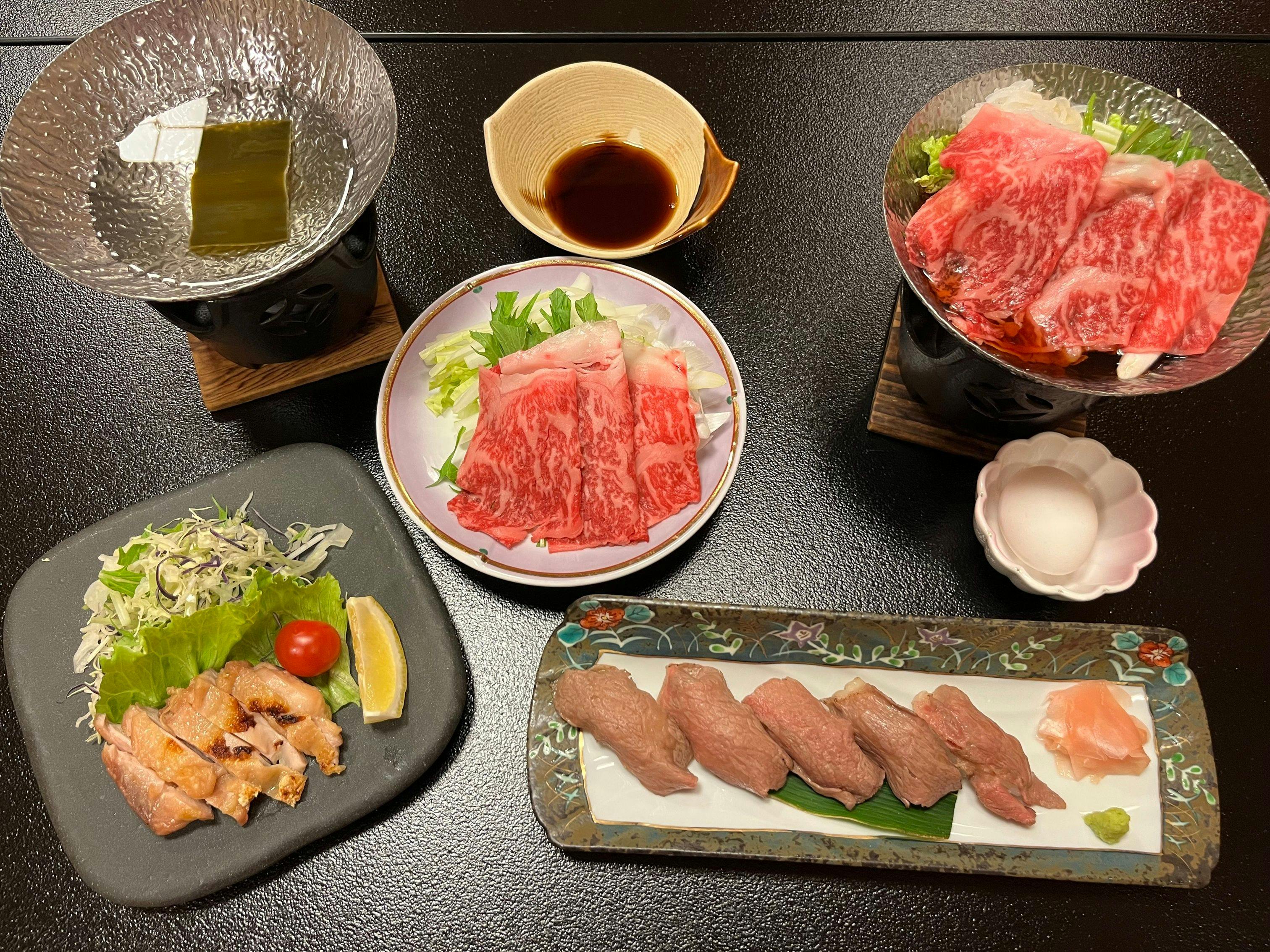 誕生日プランの選べる追加１品一例