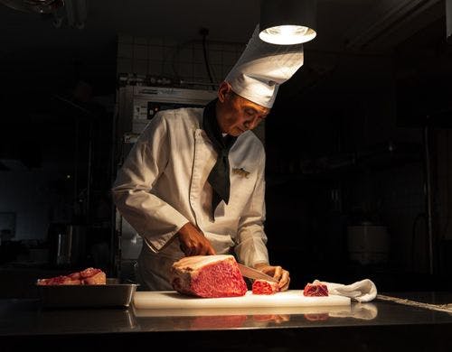 調理場　高橋料理長