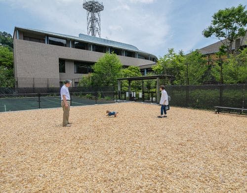屋外ドッグラン