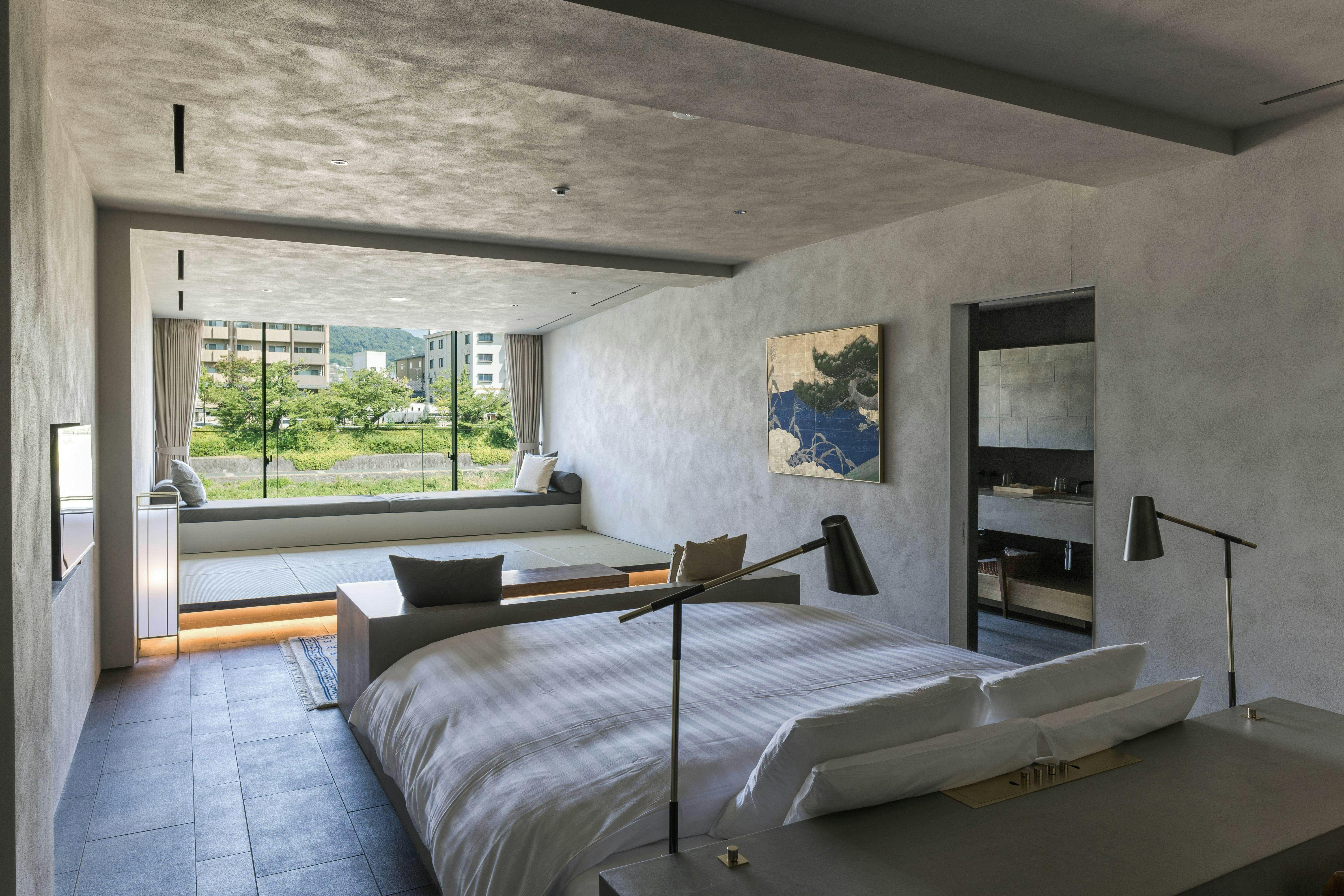 ダブルルーム鴨川ビュー