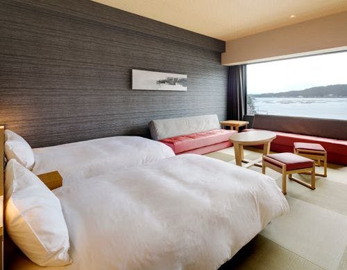 デラックスツイン　海側　セパレートバス