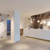 ล็อบบี้ชั้น 1 ของ DogHotel