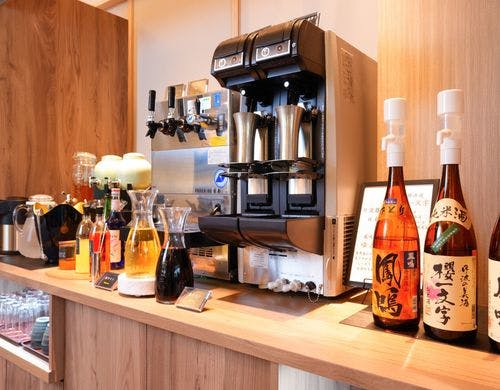 ＜夕食＞ドリンクコーナー